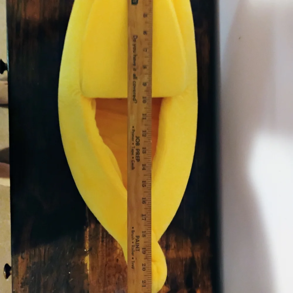 Amazon Yellow Banana Cat Bed